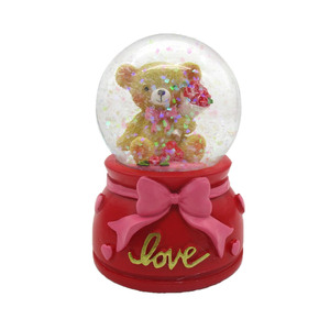 Globo <span class=keywords><strong>di</strong></span> acqua per cani dipinto a mano ispirato al globo <span class=keywords><strong>di</strong></span> san valentino in resina a forma <span class=keywords><strong>di</strong></span> lettera <span class=keywords><strong>di</strong></span> cane - Product Image 2