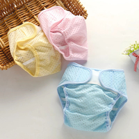 Fabricant de couches lavables pour bébés, couches-culottes respirantes d'été, couches en soie glacée pour bébés, pochette à couches en maille lavable pour nouveau-nés