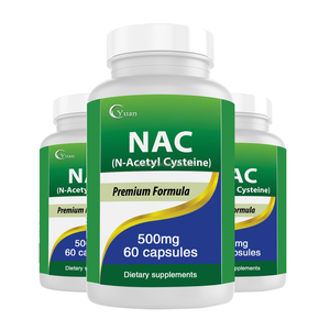 แคปซูล <span class=keywords><strong>NAC</strong></span> ผลิตภัณฑ์เสริมอาหารเพิ่มพลังงานและเสริมภูมิคุ้มกัน สำหรับแบรนด์ส่วนตัว (OEM) บรรจุภัณฑ์แบบขายส่ง ขนาด 500 มก. 1000 มก. แคปซูล <span class=keywords><strong>NAC</strong></span> แคปซูล N-อะเซทิลซิสเทอีน - Product Image 2