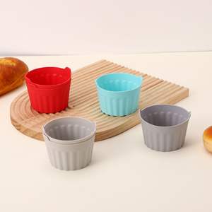 Vente flash Moule à œufs en silicone sans BPA pour friteuse à air, antiadhésif, réutilisable, pour œufs pochés, gobelets à œufs, moule à muffins, moule à gâteaux - Product Image 1