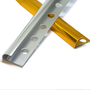 Nẹp góc gạch men kim loại tròn nửa vòng kiểu hiện đại, tùy chỉnh, phụ kiện nhà máy - Product Image 5