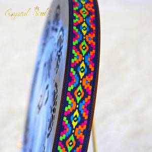 L'anima di cristallo 16 "-22" ha personalizzato il tamburo dell'onda di <span class=keywords><strong>colori</strong></span> il suono degli strumenti di guarigione della natura - Product Image 6