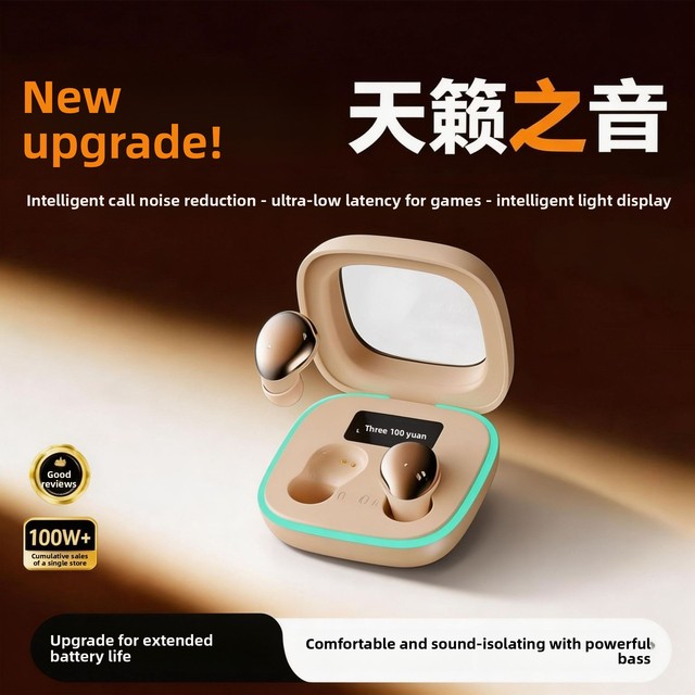 2026 New for 6.0 Earbuds Wireless Active Noise-Canceling High-Fidelity Sound Sleek Design Long-Lasting Battery Headphones