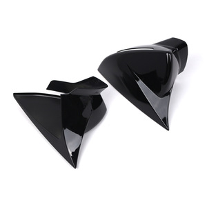 Rearview Mirror Cover For 2013-2020 SEAT Leon <b>ABS</b> Full Set Black Protection - Product Image 3