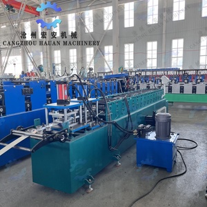 Máquina formadora de estanterías para engranajes y motores, de alta resistencia, en forma de V, controlada por PLC, con bomba y rodamientos - Product Image 2