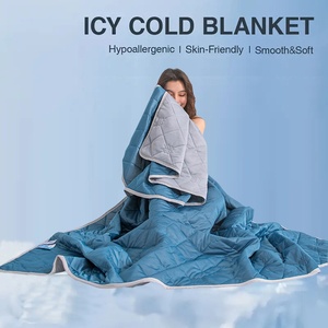 Pour <span class=keywords><strong>Amazon</strong></span> Cool Feeling couverture d'été lavable en Machine glace soie climatisation couverture Cool confortable pour couverture d'été - Product Image 6
