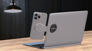 Nouveau support pour ordinateur portable en aluminium et PC à double aimant, supports de table pliables ergonomiques, support pour ordinateur portable, support pour téléphone - Product Image 5