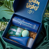 Panier-cadeau de spa personnalisé avec logo et couleur, avec carte-cadeau imprimable pour la Saint-Valentin, pour femmes - Commandes en gros