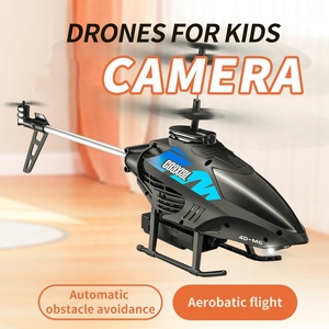 Hélicoptère RC 4DRC M6 avec caméra WiFi FPV, évitement d'obstacles, flip 3D, maintien d'altitude, drone quadricoptère jouet pour débutants et enfants - Product Image 3