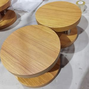 Manija Redonda Minimalista <span class=keywords><strong>de</strong></span> Madera Maciza Natural, Estilo Wabi Sabi, Herraje <span class=keywords><strong>de</strong></span> Entrada <span class=keywords><strong>de</strong></span> Madera Original para Tiendas <span class=keywords><strong>de</strong></span> <span class=keywords><strong>Ropa</strong></span> y Puertas <span class=keywords><strong>de</strong></span> Vidrio - Product Image 1