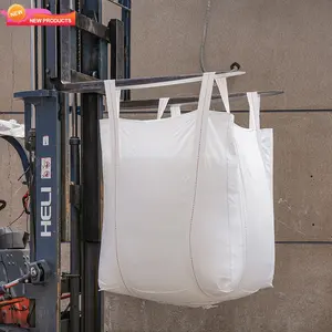 1200kg Tonne PP Bulk Cubic Meter Big Bag für Zement bohnen Anpassbare Jumbo-Tasche