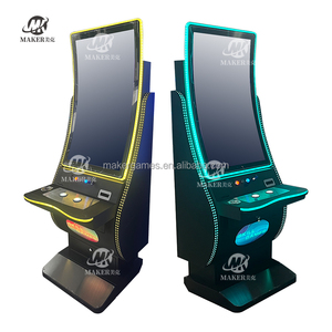 Nhà Sản Xuất Nhà Máy Bán Buôn Tùy Chỉnh 43 Inch Cong Màn Hình Cảm Ứng Vui Chơi Giải Trí Đồng Tiền Hoạt Động Kim Loại Tủ Arcade Kỹ Năng Trò Chơi Máy - Product Image 2