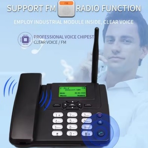 Téléphone fixe sans fil GSM de bonne qualité avec radio FM, carte SIM, téléphone de bureau sans fil, ligne fixe pour entreprise et domicile ETS-3125i - Product Image 6
