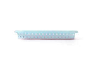 Panier à linge pliable de grande capacité de haute qualité matériau PP bleu et rose pour le stockage de vêtements de salle de bain et de jouets pour enfants - Product Image 4
