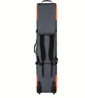 Sac à ski personnalisé de grande capacité pour l'extérieur, avec roulettes, en nylon imperméable, sac de rangement pour équipement de ski, sac pour bottes de ski