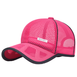 Gorra de béisbol de verano para hombre y mujer, estilo duckbill, ligera, de malla transpirable, impermeable, 100% algodón, con borde completo a cuadros. - Product Image 1