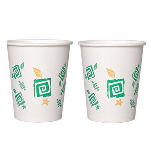 Vaso de Papel para Bebidas Frías CupDuo 808, 235 ml, para Oficina y Hogar, Desechable, Grueso - Product Image 1