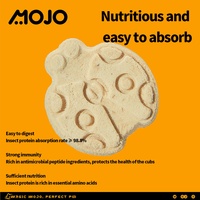 MOJO Vente en gros en usine de croquettes pour animaux de compagnie Collations à mâcher pour chiens Gâteries pour chats lyophilisées aux protéines d'insectes de poulet