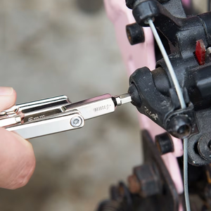 Kit d'outils de réparation de vélo portable 8-en-1 en acier S2, multi-outils pour VTT et vélo de route avec clé hexagonale et tournevis Torx T25 - Product Image 3