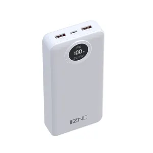 Iznc 20000 mah בנק כוח mah 10000 mah עם לוגו כפול יציאת USB מטען מהיר מטען