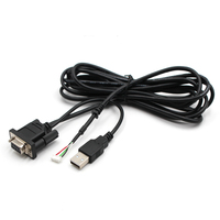 Kabel Konverter Coaxial SCART ke VGA 1,8 Meter dengan Audio (Pelindung Jalinan PVC)