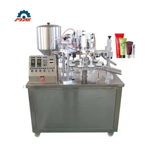 Laminated Aluminum Plastic Tube End Sealing Machine with date code And Filling Machine