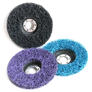 Diamond abrasive tools 150mm 6 inch blue quality abrasive clean and strip discs with fiberglass backing plate