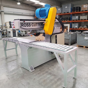 Machine à découper la pierre à lame croisée, longueur max. 1500 mm, épaisseur max. 250 mm pour le marbre, moteur 22 kW, 380 V - Product Image 1