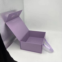 Caja de Embalaje Rígida de 2mm, Ecológica, Resistente y Moderna, con Logotipo Personalizado en Relieve, para Bolsos de Lujo, Cosméticos y Ropa