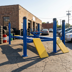 Zware 4-koloms autolift voor garage, werkplaats, voertuigparkeerplaats en uitlijning - Product Image 3