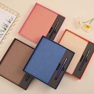 <strong>Custom</strong> Leather <strong>Notebook</strong> <strong>Notebook</strong> and Pen Set Journals School <strong>Supplier</strong> PU Leather Business <strong>Notebooks</strong> - Product Image 2