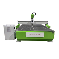 Machine de découpe pour le travail du bois, routeur CNC 1325 avec moteur servo et broche refroidie par air de 3 kW pour portes et meubles en bois