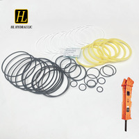 Kit de joints pour marteau brise-roche hydraulique haute pression E220, joint de tige de piston, résistance extrême aux chocs