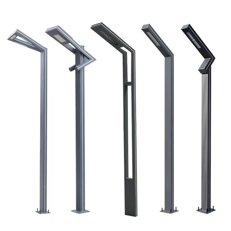 Ip65 Led Outdoor Landscape Community Pillar Lamp Outdoor Led Light Aluminum Profile Outdoor Garden Solar Led Street Lights