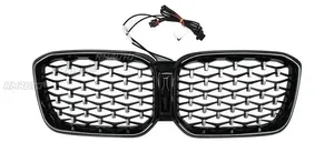 <b>LED</b> Front Racing Upper Radiator Grill for BMW X3 X4 X3M X4M G01 G02 G08 2022-2024 Car Front Bumper Racing Grille Grill Body Kit - Product Image 6