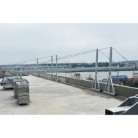 Plateforme suspendue électrique pour travaux de peinture, installation et maintenance sur bâtiments de grande hauteur
