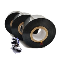Consommables spéciaux de machine de codage de date de production de ruban de machine de codage professionnel DY-8 de 30mm * 100m