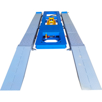 Machine d'alignement de carrosserie de garage WT L-10 / Machine de redressage de châssis automobile avec table de travail en acier de 4200 mm