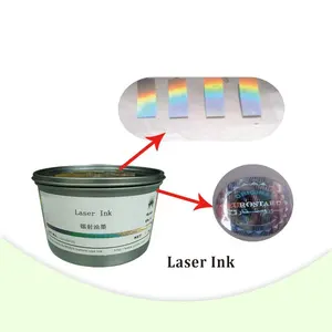 Flexografisch Regenboogeffect Inkt Laser Inkt Zeefdruk Usd Op Effecten, Certificaten, Documenten