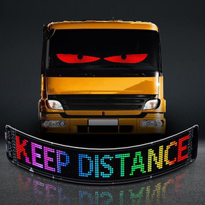 New <b>Sale</b> Demon Eye Expression LED Lights Big Eye Automotive Windshield Modification Cool Outdoor Advertising Wholesale Supply - Product Image 1