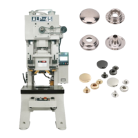 Poinçonneuse CNC Offre Spéciale pour boutons de vêtements personnalisables ligne de production de fermoir de boutons en métal avec chargeur