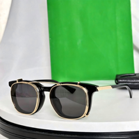 Lunettes de soleil unisexes tendance à monture carrée en acétate avec verres dégradés, protection UV pour la plage et les activités de plein air
