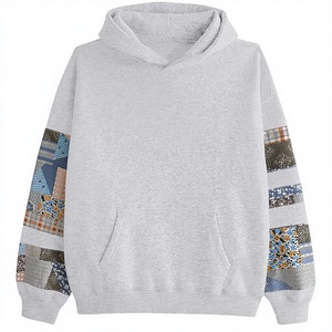 100% Cotton Fleece Hooded Hoodies Quick Dry Breathable Hot Selling Best Design Casual Winter Style <b>Men</b> Solid Pattern - Product Image 3