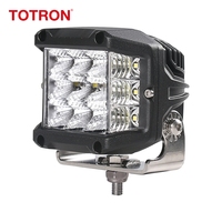 Boîtier en alliage d'aluminium moulé sous pression, lumière cube grand angle 6000K pour véhicules lourds, camions 4x4, tracteurs