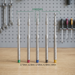 เครื่องมือบดกระดูกแบบโค้งและตรงสำหรับงานทันตกรรมและอิมแพลนท์โลจี - Product Image 3