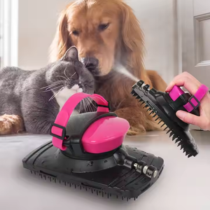 Venta caliente personalizado cepillo de aseo para mascotas baño limpieza Spray agua gato perro ducha masaje cepillo grande cepillo de aseo para mascotas - Product Image 1