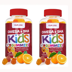 Bonbons gélifiés halal sans sucre pour enfants, vitamine C, D3, zinc, oméga <span class=keywords><strong>3</strong></span>, bonbons pour le système immunitaire, oursons gélifiés multivitaminés pour enfants - Product Image 1