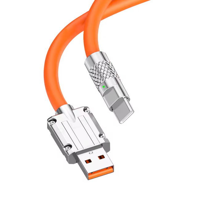 2.4A 3FT Usb Cable Fast Charging TPE ZINC Alloy case USB Cable With Box Cable Mobile Phone Fast Charging Data Type C Charger