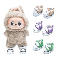 Chaussures en toile en gros, vente chaude, accessoires pour poupées de 17 cm, chaussures de poupée de dessin animé, chaussures pour jouets de boîte mystère