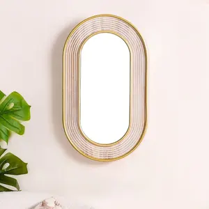 กระจกติดผนังทันสมัยมีสไตล์พร้อมกระจกทนทานและกรอบบางเหมาะสำหรับห้องนั่งเล่นห้องนอนสำนักงานและตกแต่งโรงแรม - Product Image 4